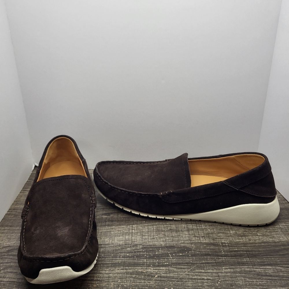 OluKai Ka'a Loafer Slip on Shoes Men's Size 15 Dark Brown New